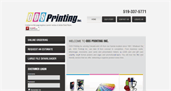 Desktop Screenshot of odsprinting.com